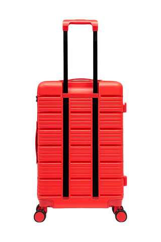 Juego de 3 maletas Lugano (XS/S/L) - 52/55,5/74,5 cm - Rojo