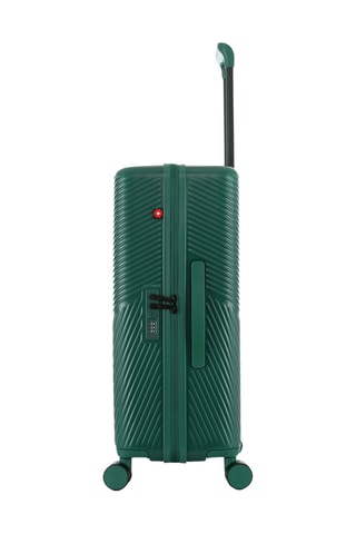 Maleta de cabina low cost y maleta mediana Fribourg (XS/M) - 55/66 cm - Verde oscuro