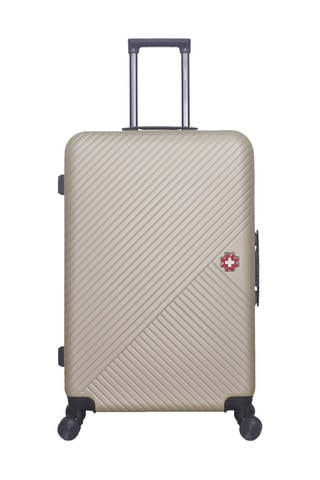 Juego de 2 maletas y vanity Spiez (XXS/L/K) - 46/75/23 cm - Beige