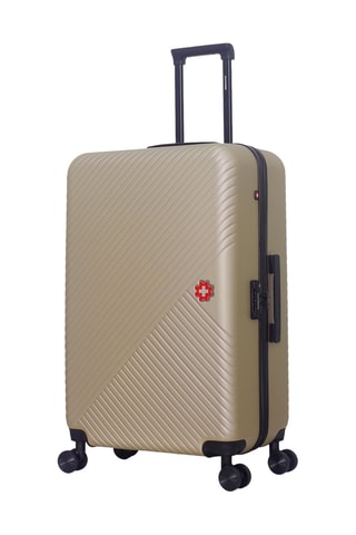 Juego de 2 maletas y vanity Spiez (XXS/L/K) - 46/75/23 cm - Beige