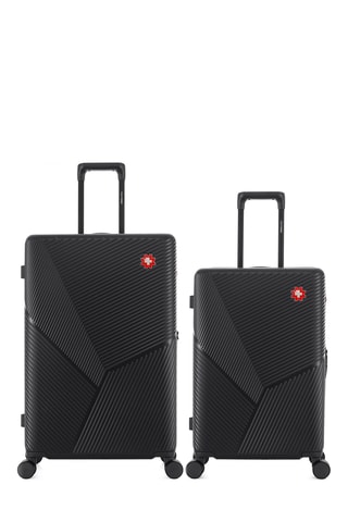 Maleta mediana y maleta grande Fribourg (M/L) - 66/76 cm - Negro
