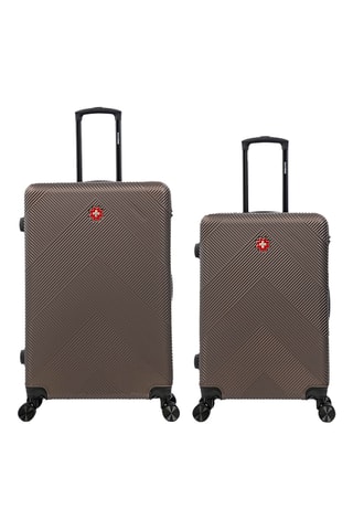Maleta mediana y maleta grande Olten (M/L) - 67/76,5 cm - Marrón