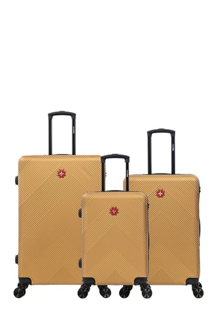 Juego de 3 maletas Olten (S/M/L) - 57/67/76,5 cm - Beige