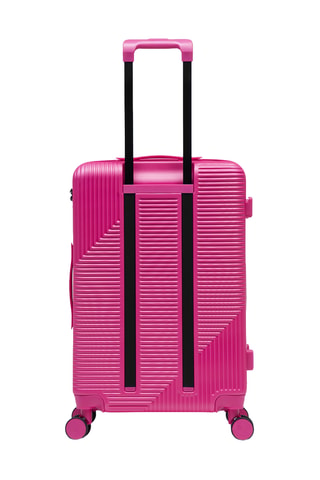 Maleta de cabina low cost y maleta grande Wohlen (XS/L) - 52/75,5 cm - Rosa