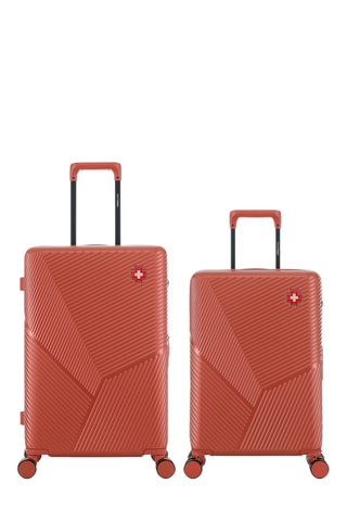 Maleta de cabina y maleta mediana Fribourg (S/M) - 59/66 cm - Naranja oscuro