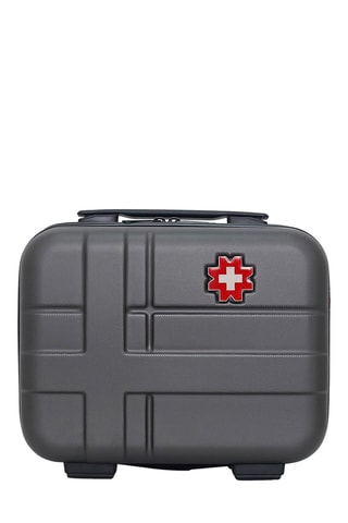 Vanity Uster K - 23 cm  - Negro, rojo, plateado y gris