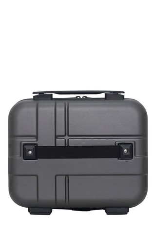 Vanity Uster K - 23 cm  - Negro, rojo, plateado y gris