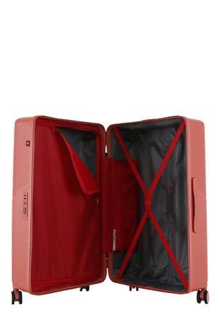 Juego de 3 maletas Fribourg (XS/S/L) - 55/59/76 cm - Naranja oscuro