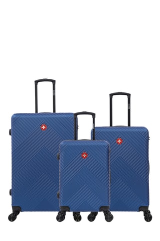Juego de 3 maletas Olten (S/M/L) - 57/67/76,5 cm - Azul marino