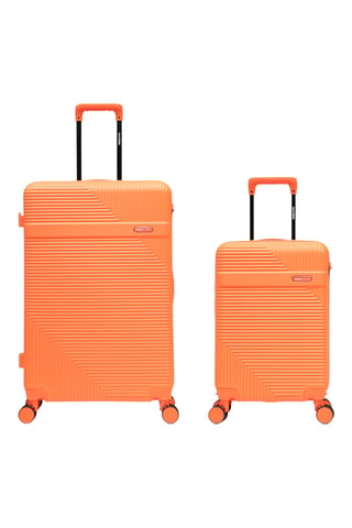 Maleta de cabina y maleta grande Wohlen (S/L) - 56/75,5 cm - Naranja