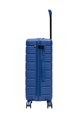 Juego de 3 maletas Lugano (XS/S/L) - 52/55,5/74,5 cm - Azul marino