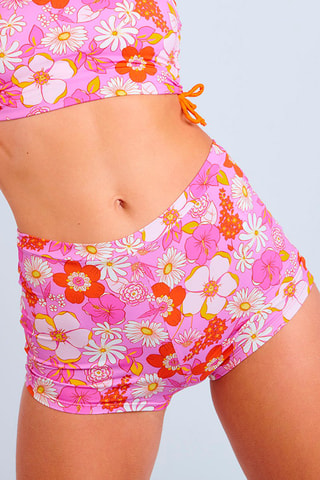 Short de bain Naza Daisybloom - Rose