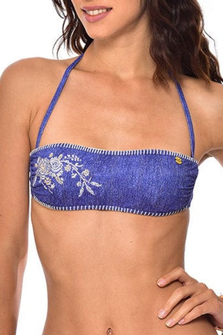 Haut de maillot Flashback - Bleu