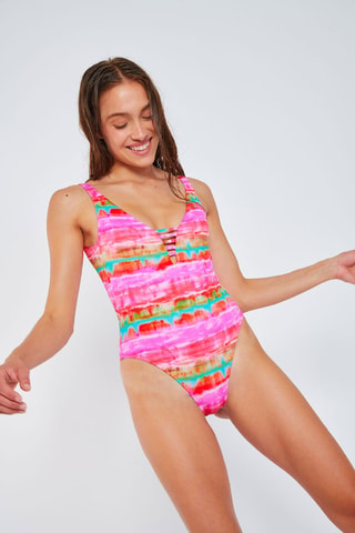 Maillot 1 pièce Merida - Rose