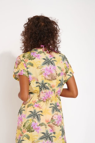 Robe de plage Limetropivoil - Jaune
