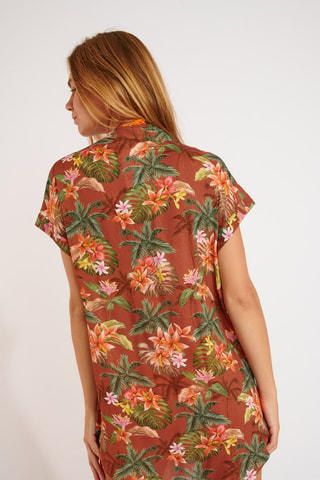 Robe de plage Hanaleiday - Marron