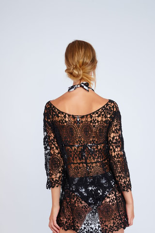 Robe de plage Dreamland - Noir