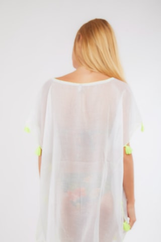 Robe de plage Farfala - Blanc