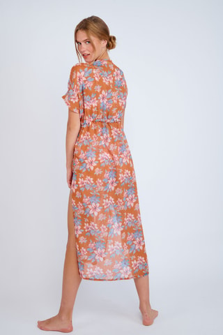 Kimono de plage Palapasvoil - Marron