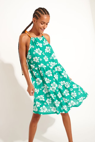 Robe de plage Islandgirlday - Vert clair