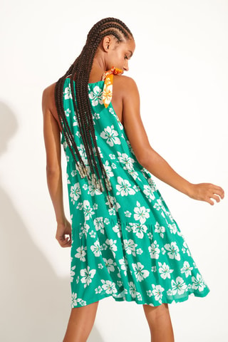 Robe de plage Islandgirlday - Vert clair