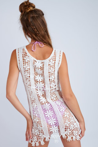 Robe de plage Dreamland - Ecru