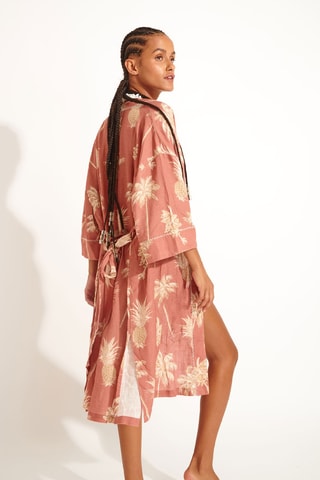 Kimono Bayday - Rouge brique