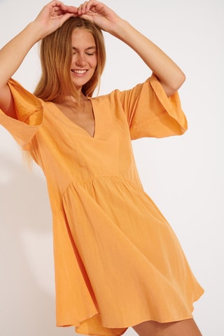 Robe patineuse Holidays - Orange