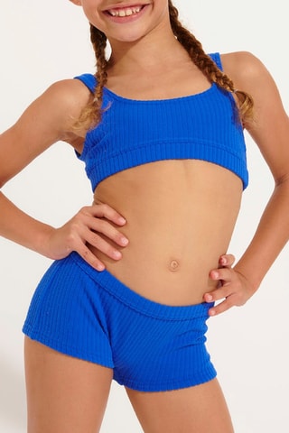 Maillot 2 pièces Spongerib - Bleu roi