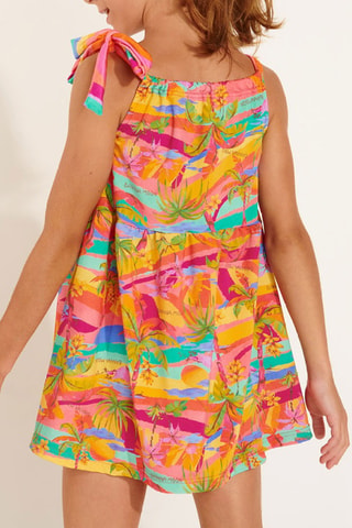 Robe Curitiba - Rose et jaune