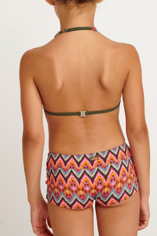 Maillot 2 pièces Exotic - Orange et rose