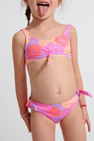 Maillot 2 pièces Tropicalia - Rose et mauve