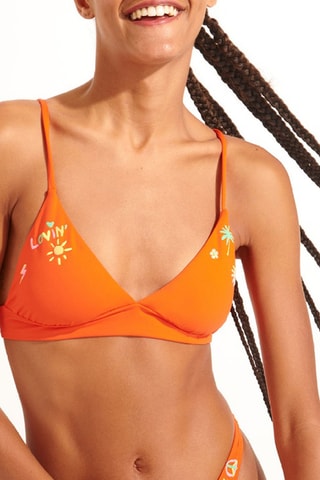 Haut de maillot Lovin - Orange