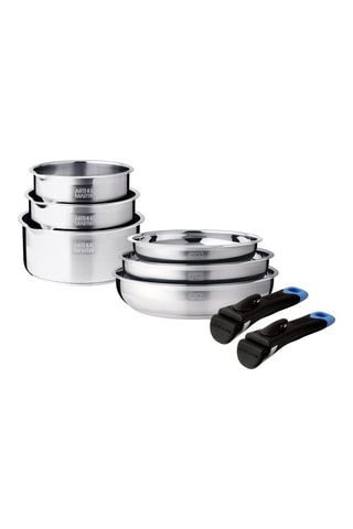Batteria di pentole in acciaio inossidabile 18/10  - 8 pezzi