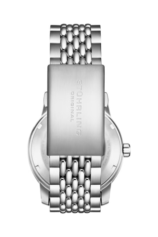 Montre automatique en acier Legacy - Argenté et vert