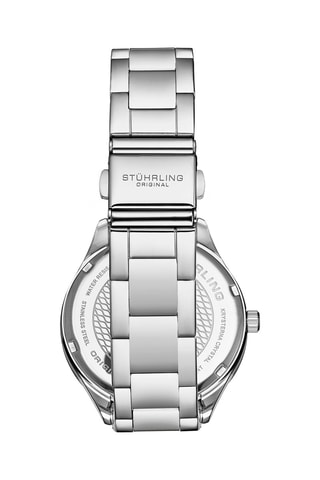 Montre à quartz en acier et nacre Saylor - Argenté