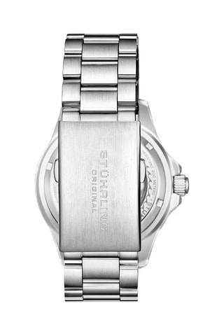 Montre automatique en acier Depthmaster Heritage - Argenté et bleu