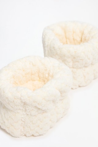 2 scrunchie - Ecrù