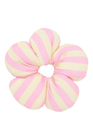 Scrunchie - Rosa e giallo chiaro