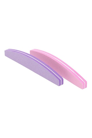 2 lime unghie - Viola e rosa