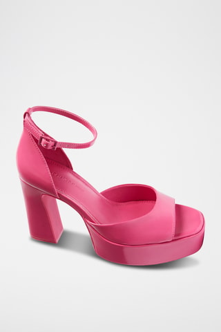 Sandali platform - Rosa