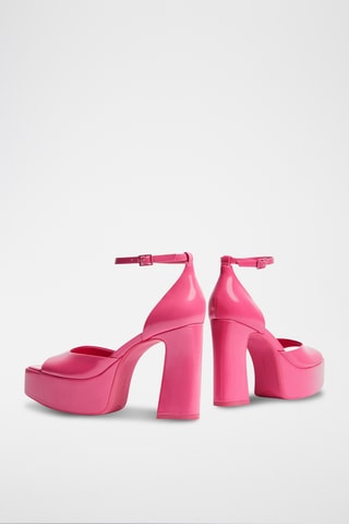 Sandali platform - Rosa