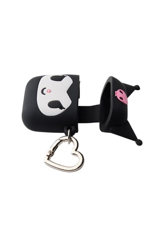 Custodia auricolari wireless Kuromi Sanrio - Nero