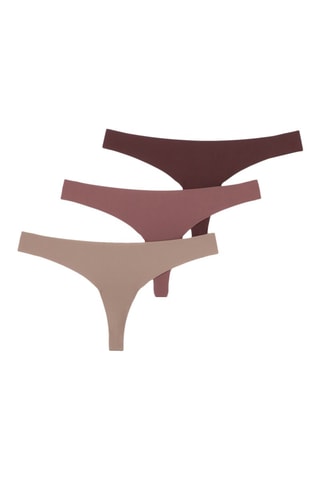 3 perizomi - Taupe