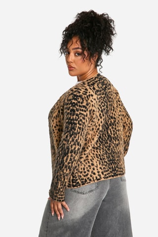Cardigan - Marrone e nero
