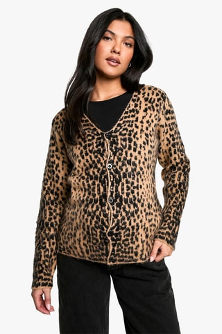 Cardigan premaman - Marrone e nero