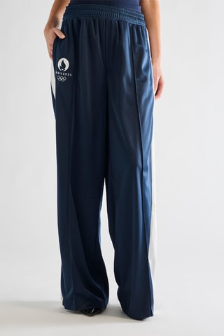 Pantaloni wide legs - Navy