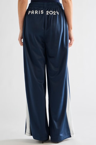 Pantaloni wide legs - Navy