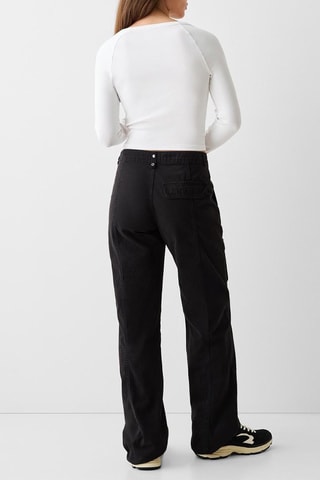 Pantaloni cargo - Nero