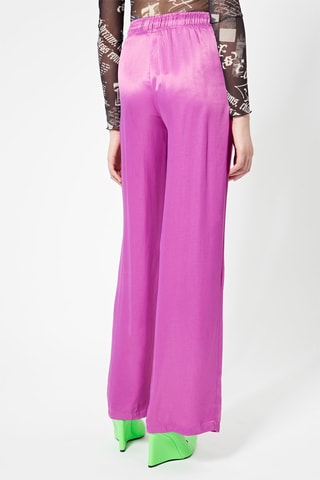 Pantaloni wide legs - Rosa